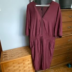 BCBG Silk Kimono Dress